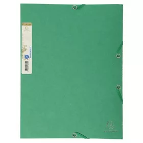   EXACOMPTA Gumis mappa, karton, A4, EXACOMPTA "Forever®", zöld