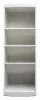 EXACOMPTA Asztali rendező, multifunkciós, 4 rekeszes, 8x23x11 cm, EXACOMPTA "Autentik", fehér