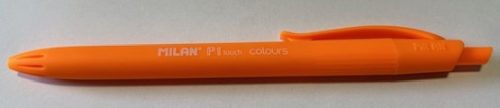 Golyóstoll Milan P1 Touch műanyag tolltest narancssárga