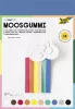 FOLIA Moosgumi, 20x29 cm, 10 lap, FOLIA "Basic", 10 különböző szín