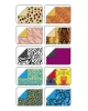 FOLIA Origami papír, 15x15 cm, 80 g, 50 lap, FOLIA "Wildlife", 10 különböző minta