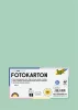 FOLIA Dekorkarton, 2 oldalas, A4, 300 g, 50 lap, FOLIA, menta