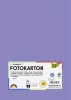 FOLIA Dekorkarton, 2 oldalas, A4, 300 g, 50 lap, FOLIA, ibolyakék