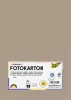 FOLIA Dekorkarton, 2 oldalas, A4, 300 g, 50 lap, FOLIA, cappuccino