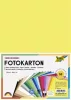 FOLIA Dekorkarton, 2 oldalas, A4, 300 g, 25x2 lap, FOLIA, vegyes színek