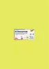 FOLIA Dekorkarton, 2 oldalas, 50x70 cm, 300 g, 10 lap, FOLIA, lime