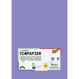 FOLIA Színes papír, A4, 130 g, 100 lap, FOLIA, ibolyakék