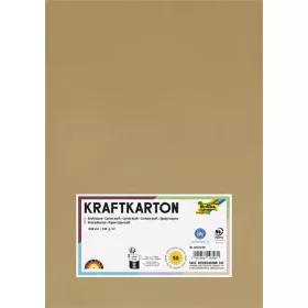 FOLIA Kraft papír, A4, 230 g, 50 lap, FOLIA
