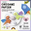 FOLIA Origami papír, 15x15 cm, 70 g, 100 lap, FOLIA, vegyes színek