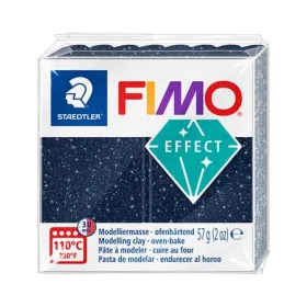  FIMO Gyurma, 57 g, égethető, FIMO "Effect", csillámos kék