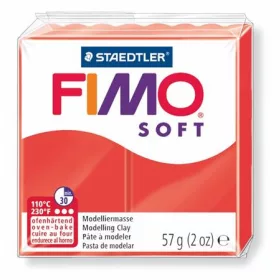   FIMO Gyurma, 57 g, égethető, FIMO "Soft", indián piros