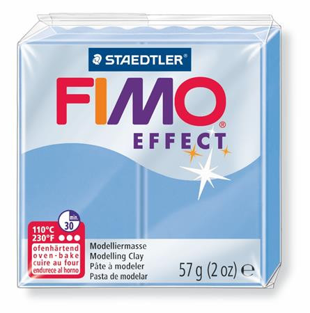 FIMO Gyurma, 57 g, égethető, FIMO "Effect", kékachát