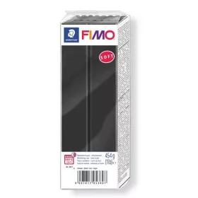   FIMO Gyurma, 454 g, égethető, FIMO "Soft", fekete