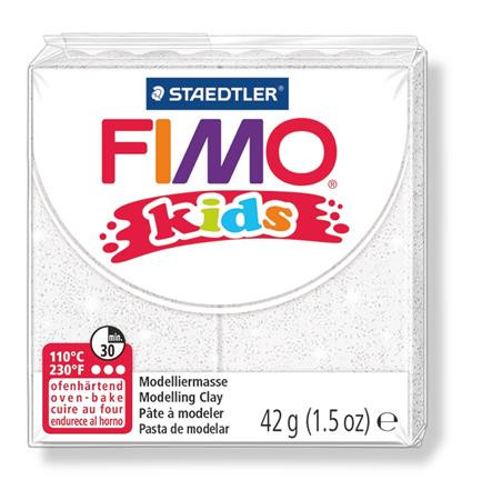 FIMO Gyurma, 42 g, égethető, FIMO "Kids", fehér