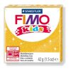 FIMO Gyurma, 42 g, égethető, FIMO "Kids", glitteres arany