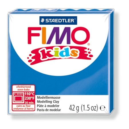 FIMO Gyurma, 42 g, égethető, FIMO "Kids", kék