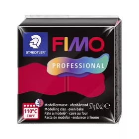   FIMO Gyurma, 57 g, égethető, FIMO "Professional", kármin
