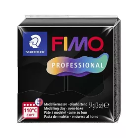   FIMO Gyurma, 57 g, égethető, FIMO "Professional", fekete