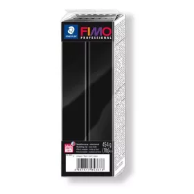   FIMO Gyurma, 454 g, égethető, FIMO "Professional", fekete