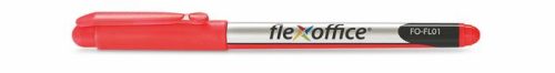 FLEXOFFICE Tűfilc, 0,3 mm, FLEXOFFICE "FL01", piros