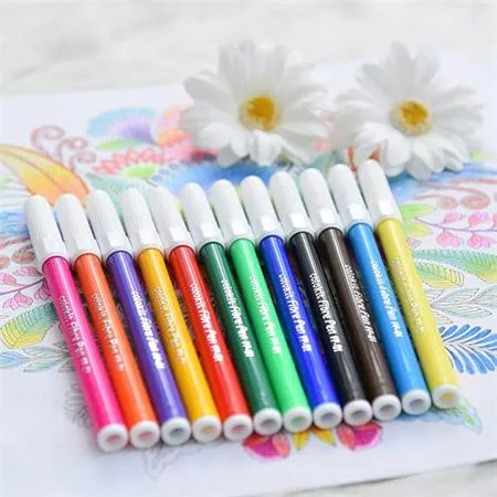 COLOKIT Filctoll készlet, COLOKIT "FibrePen", 12 különböző szín