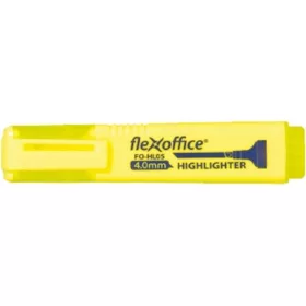   FLEXOFFICE Szövegkiemelő, 1-4 mm, FLEXOFFICE "HL05", sárga