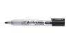 FLEXOFFICE Táblamarker, 2,5 mm, kúpos, FLEXOFFICE "WB016", fekete