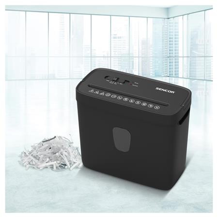 SENCOR Iratmegsemmisítő, konfetti, 4 lap, SENCOR "SSK 362"