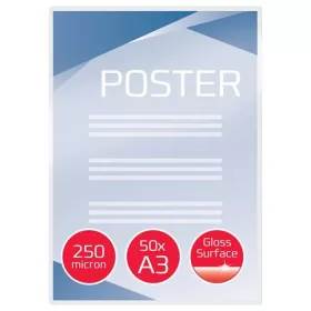 GBC Meleglamináló fólia, 250 mikron, A3, fényes, GBC