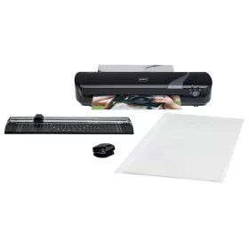   GBC Lamináló készlet, A4, 75-125 mikron, GBC "Inspire+ Craft", fekete