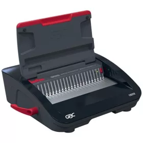   GBC Spirálozógép, műanyag spirálkötéshez, elektromos, 390 lap, GBC "CombBind CB25E"