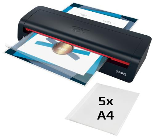 GBC Laminálógép, A3, 75-125 mikron, GBC "240HS Home Office"