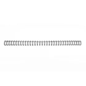   GBC Spirál, fém, 3:1, 8 mm, 70 lap, GBC "WireBind", fekete