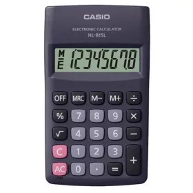   CASIO Zsebszámológép, 8 számjegy, CASIO "HL-815"