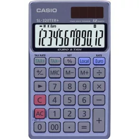   CASIO Zsebszámológép, 12 számjegy, CASIO "SL 320 TER+"