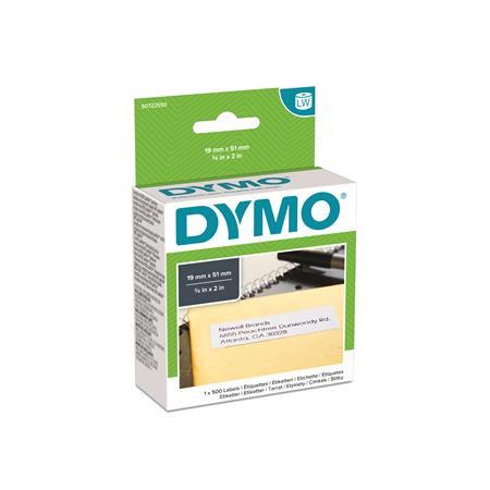 DYMO Etikett, LW nyomtatóhoz, eltávolítható, 19x51 mm, 500 db etikett, DYMO