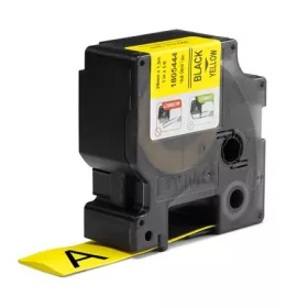   DYMO Zsugorcső feliratozógéphez, 24 mm x 1,5 m, DYMO "Rhino", sárga-fekete