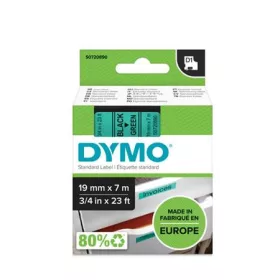   DYMO Feliratozógép szalag, 19 mm x 7 m, DYMO "D1", zöld-fekete