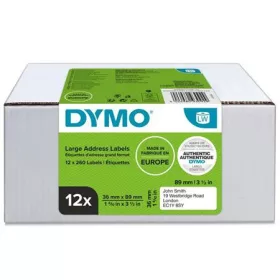   DYMO Etikett, LW nyomtatóhoz, 36x89 mm, 240 db etikett, DYMO
