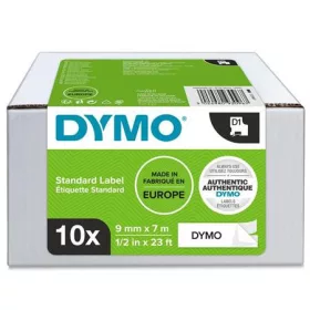   DYMO Feliratozógép szalag készlet, 9 mm x 7 m, DYMO "D1", fehér-fekete