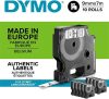DYMO Feliratozógép szalag készlet, 9 mm x 7 m, DYMO "D1", fehér-fekete