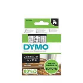   DYMO Feliratozógép szalag, 24 mm x 7 m, DYMO "D1", fehér-fekete