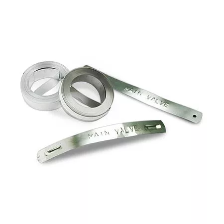 DYMO Feliratozógép szalag, rozsdamentes acél, 12 mm x 6,4 m, DYMO "M1011"