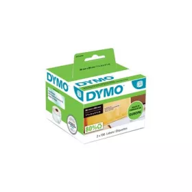   DYMO Etikett, LW nyomtatóhoz, műanyag, 36x89 mm, 260 db etikett, DYMO, átlátszó