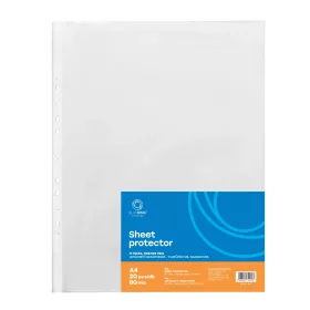   Genotherm lefűzhető, A3, 80 micron álló, narancsos Bluering® 20 db/csomag,