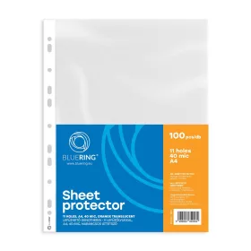   Genotherm lefűzhető, A4, 40 micron narancsos Bluering® 100 db/csomag