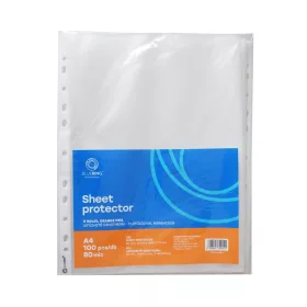   Genotherm lefűzhető, A4, 80 micron narancsos Bluering® 100 db/csomag,