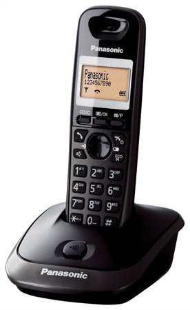 PANASONIC Telefon, vezeték nélküli, PANASONIC "KX-TG2511HGT", fekete