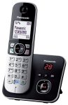   PANASONIC Telefon, vezeték nélküli, üzenetrögzítő, PANASONIC "KX-TG6821PDB", fekete
