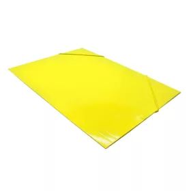   Gumis mappa A4, 300g. karton sarok gumírozással Bluering®, sárga